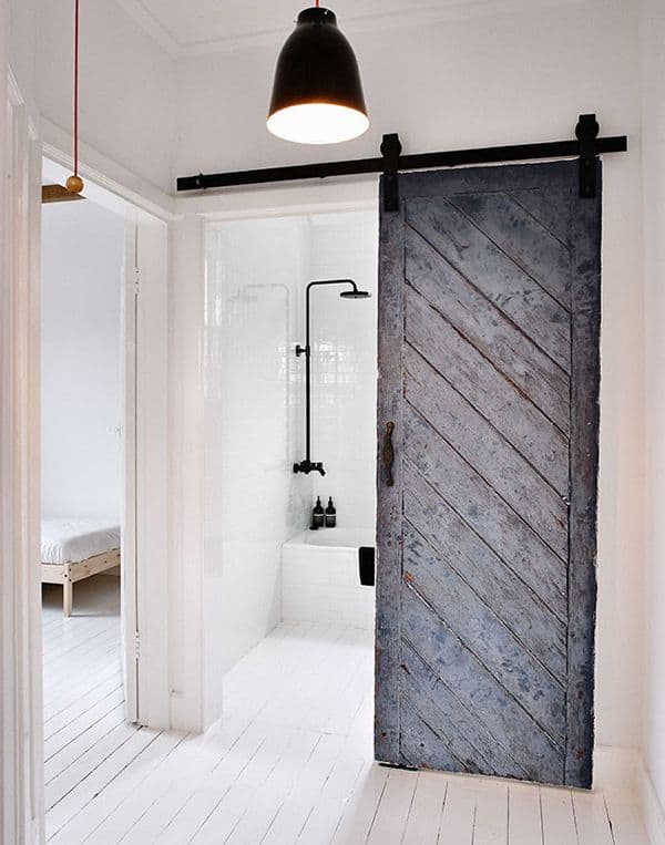 DII Portasciugamani E Mensola In Metallo, Stile Rustico Shabby Chic, Colore Bianco Antico, Con Cestino Contenitore, Per Bagno E Cucina